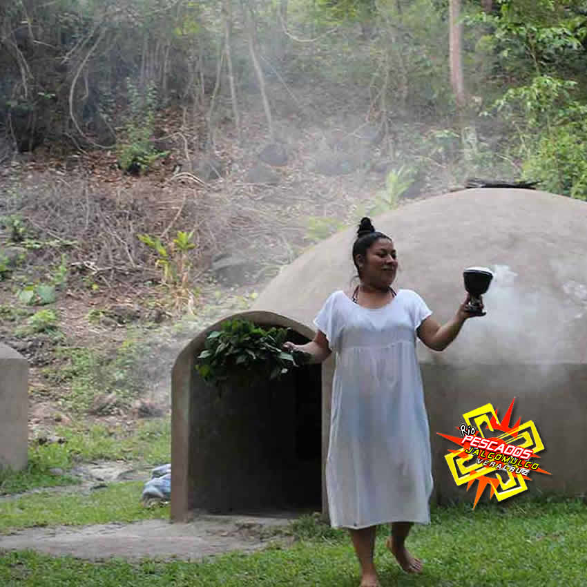 Baño de Temascal En El Río Pescados Jalcomulco Veracruz