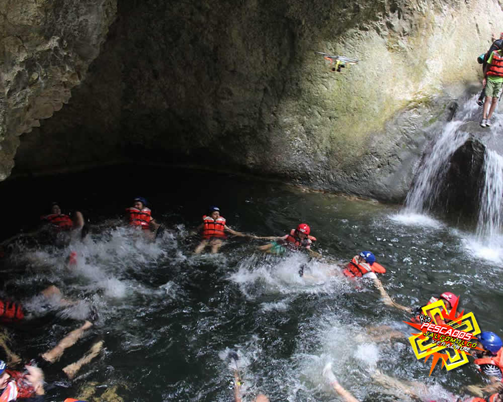 Caminata al cañon de las Orquídeas en Jalcomulco Veracruz